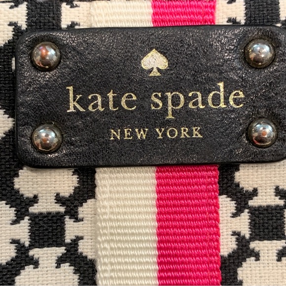 Kate Spade Four Spades Geo Color Block Small Zip Around Wallet - Picture 16 of 16